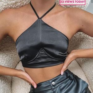 Beginning Boutique Halsey Top Black